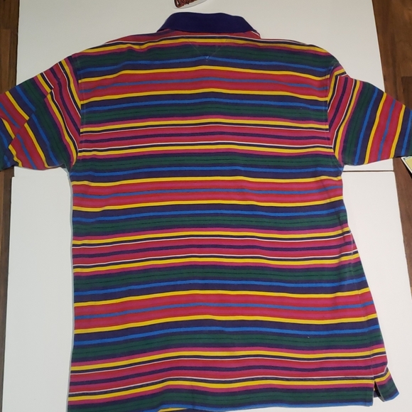 Vintage 90s big flag Tommy Polo - Picture 4 of 5